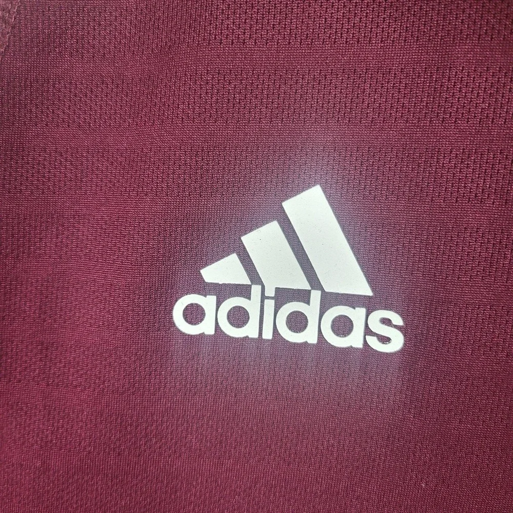 Texas A&M Aggies Shirt Mens Large NCAA College Football‎ Adidas Climalite
